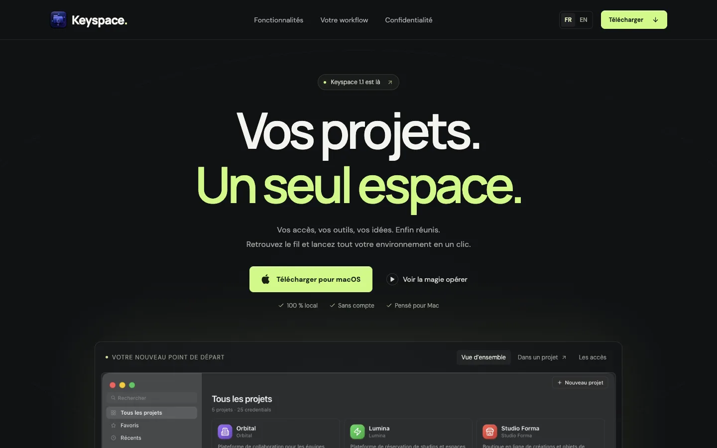 Keyspace
